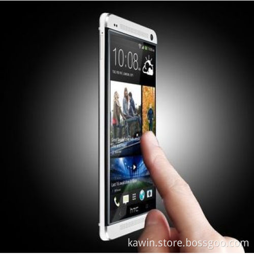 Tempered glass screen protector for HTC one, 0.3mm/2.5D rounded/9H hardness/Japan glass